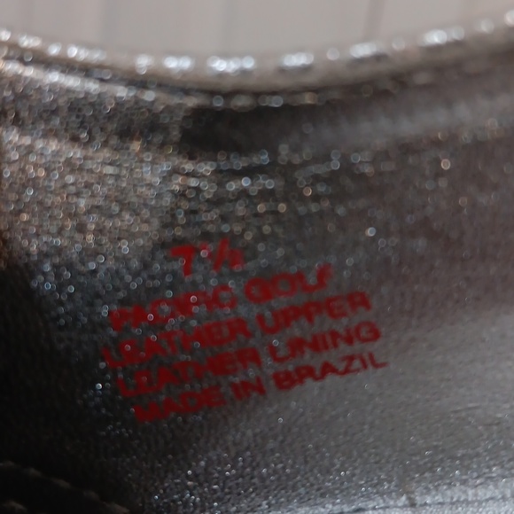 Royal Blue and Sliver marc joseph Lace Up Shoes size 7.5 - Picture 6 of 6